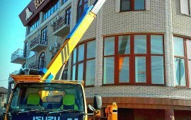 Услуги японской Автовышки мехрука. Услуги.