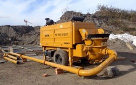 Услуги бетононасоса 16 до 150 метров. Аренда.