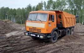 Песок, щебень, земля. Услуги самосвала.