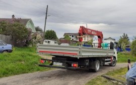 Грузоперевозки манипулятор . Кму