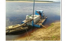 Земснаряд аренда с экипажем