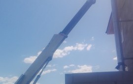 Услуги автовышки 12м. Аренда спецтехники