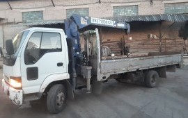 Услуги манипулятора- крана, аренда. Грузоперевозки