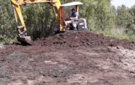 Услуги мини- экскаватора, аренда спецтехники