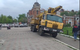 Услуги ямобура- вездехода. Монтаж винтовых свай.