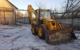 Аренда экскаватора- погрузчика от собственника