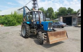 Услуги экскаватора МТЗ 82. Аренда спецтехники