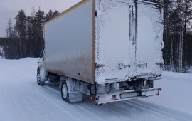 Рефрижератор 3 тонны t+20/-20. Услуги перевозки.