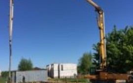 Автобетононасос аренда, услуги, заказ.