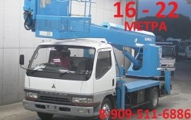 Услуги, аренда автовышки Mitsubishi 16-22 метра