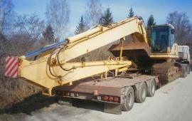 Аренда экскаватора с удлиненной стрелой
