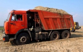 Доставка сыпучих материалов, вывоз мусора.