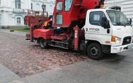 Аренда автовышки в Санкт-Петербурге и области