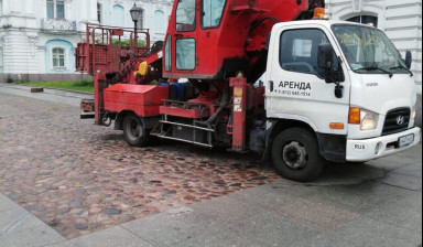 Аренда автовышки в Санкт-Петербурге и области