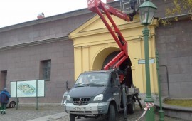 Аренда автовышки в Санкт-Петербурге и области