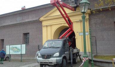 Аренда автовышки в Санкт-Петербурге и области
