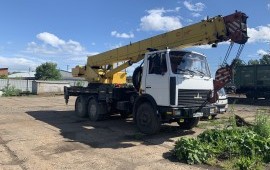 Услуги автокрана 25т. Аренда.