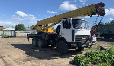 Услуги эвакуатора, автокрана 25т,