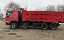 Самосвал 8/4 25м3 аренда. Песок, щебень, земля.