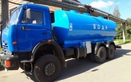 Доставка воды цистерной