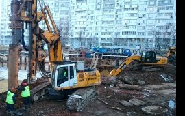 Bauer BG15H аренда, подряд. Буронабивные сваи.