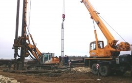 Bauer BG15H аренда, подряд. Буронабивные сваи.
