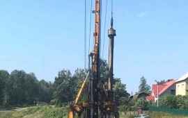 Bauer BG15H аренда, подряд. Буронабивные сваи.