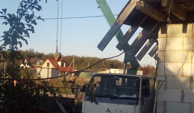 Компактный манипулятор 3т. Услуги перевозка грузов в Калининграде
