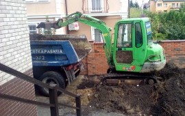 Услуги мини-экскаватора 1,5-3 тонн