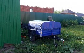 Перевозка грузов легковым прицепом. в Перемышле