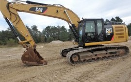 Экскаватор CAT 329 в аренду.