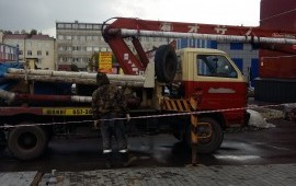 Швинг 18м бетононасос аренда, бетон доставка.