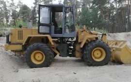 Услуги фронтального погрузчика, аренда