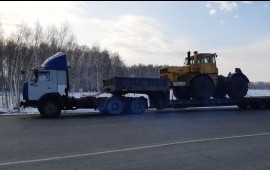 Услуги и аренда трала. Перевозка негабарита.
