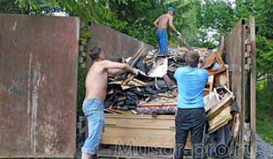 Вывоз строительного мусора контейнером ПУХТО 27 м3