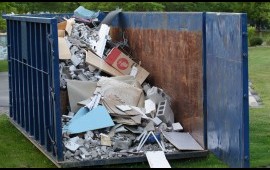 Вывоз строительного мусора контейнером ПУХТО 27 м3