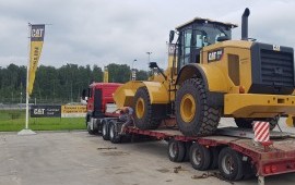 Перевозка негабарита и спецтехники трал