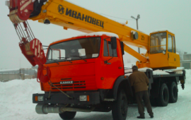 Автокран 25-100 тонн аренда