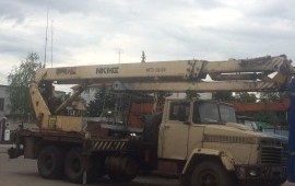 Услуги Автовышки 17 - 28 метров. Аренда автовышки.