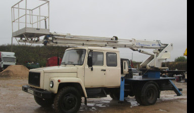 Аренда автовышки. Услуги автовышки.
