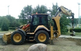 Аренда ямобура JCB