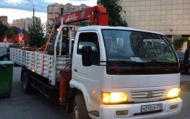 Аренда Кран-Манипулятор 3 тон в Москве и М/о.
