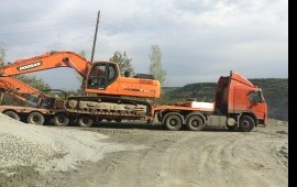 Услуги трал/ Аренда трала. Негабаритные перевозки