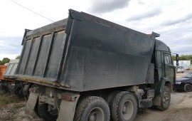 Доставка песка и щебня, услуги самосвала.