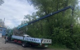 Услуги манипулятора. Аренда. Перевозка грузов.