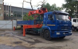 Услуги кранов манипуляторов+автовышка