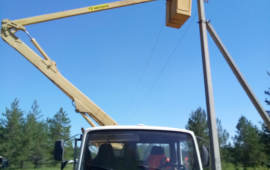 Услуги автовышки