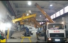 Услуги автокрана, аренда спецтехники