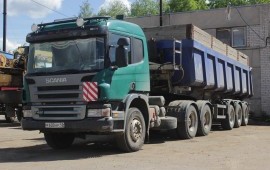 Услуги самосвалов 38 тонн. Щебень, песок, гравий.