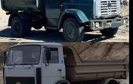 Доставка сыпучих материалов. Услуги самосвала.